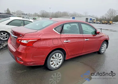 2017 Nissan Sentra Sv из США, поврежденный, VIN 3N1AB7AP7HL665370